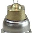 HM Nozzles, Mini Sphere 3/8"UNF, 2-Orifice x 15°